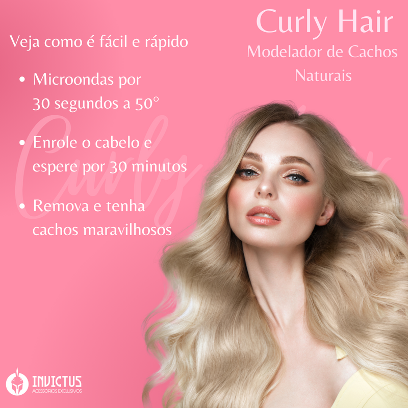 Curly Hair - Modelador de Cachos Naturais