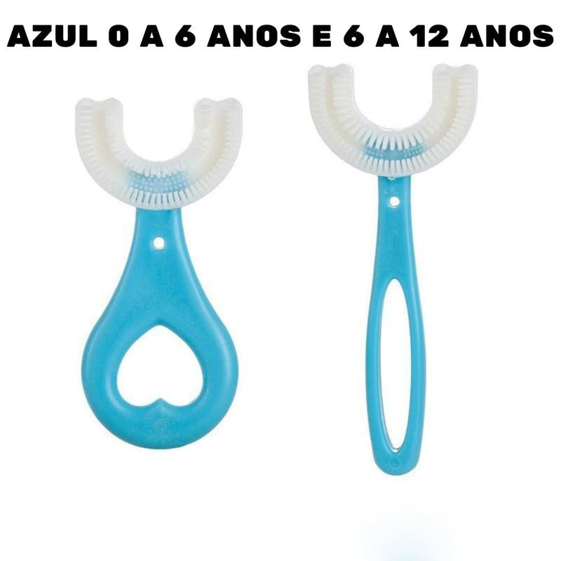 Escova de dente infantil 360º graus | PAGUE 1 LEVE 2