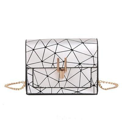 Bolsa Moderna Diamond Wons Store Prata 