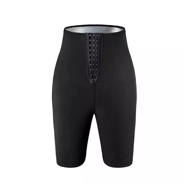 Calça e Cinta GrayShaper Efeito Sauna - Modela Cintura, Queima Calorias e Elimina Pochete 0 Wons Store Bermuda P (34-38) 