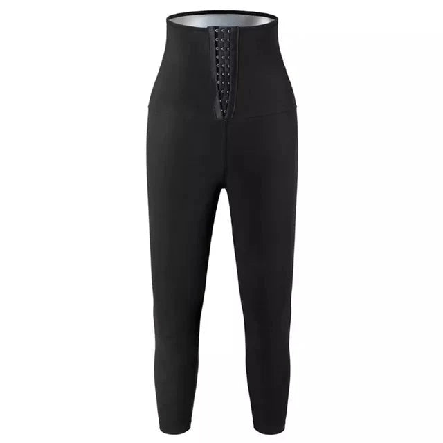 Calça e Cinta GrayShaper Efeito Sauna - Modela Cintura, Queima Calorias e Elimina Pochete 0 Wons Store Calça P (34-38) 