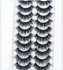 Cílios Postiço Kit com 10 pares Wons Store 116 