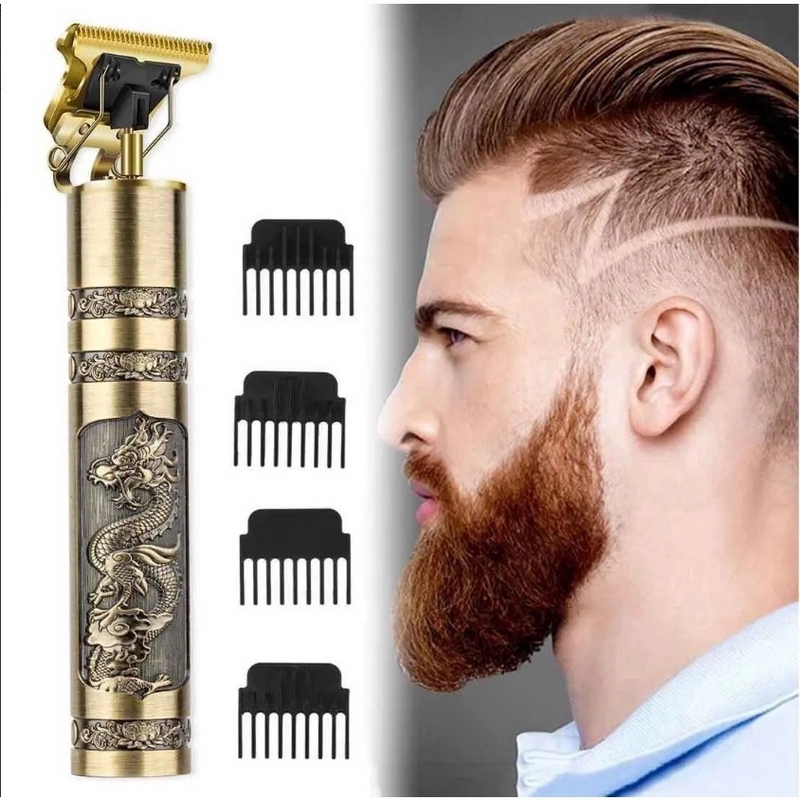 Máquina de Barbear Pro Barber® - Barba e Cabelo (Garantia de 1 Ano/Teste por 7 Dias)