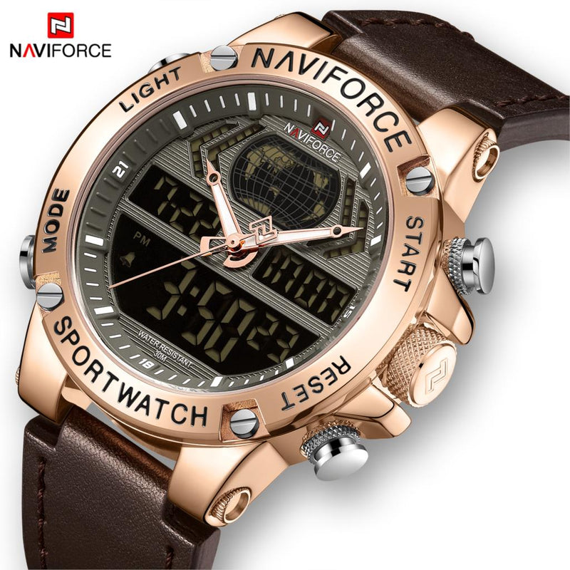 Relógio Naviforce Sport Watch Loja invictus Acessórios, Relógio Naviforce Sport Watch, Relógio Naviforce, Relógio Naviforce Sport, Relógio Masculino, Relógio Para Presente, Relógio de Luxo, Relógio em Promoção, Promoção de Relógios, Relógio a Prova D'água, Relógio a Prova de Água, Relógio de Marca, Relógio com Pulseira de Couro, Relógio de Pulso, Relógio Para Homens.