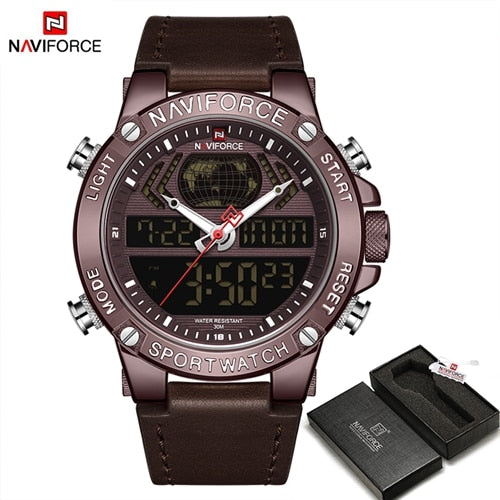Relógio Naviforce Sport Watch Loja invictus Acessórios, Relógio Naviforce Sport Watch, Relógio Naviforce, Relógio Naviforce Sport, Relógio Masculino, Relógio Para Presente, Relógio de Luxo, Relógio em Promoção, Promoção de Relógios, Relógio a Prova D'água, Relógio a Prova de Água, Relógio de Marca, Relógio com Pulseira de Couro, Relógio de Pulso, Relógio Para Homens.