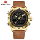 Relógio Naviforce Gold, Relógio, Relógio Naviforce, Relógio Naviforce Sport, Relógio Masculino, Relógio Para Presente, Relógio de Luxo, Relógio em Promoção, Promoção de Relógios, Relógio a Prova D'água, Relógio a Prova de Água, Relógio de Marca, Relógio com Pulseira de Couro, Relógio de Pulso, Relógio Para Homens, Relógio Naviforce Gold Loja Invictus Acessórios.