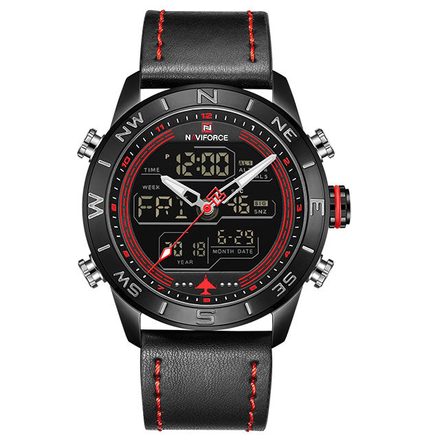 Relógio Naviforce Gold, Relógio, Relógio Naviforce, Relógio Naviforce Sport, Relógio Masculino, Relógio Para Presente, Relógio de Luxo, Relógio em Promoção, Promoção de Relógios, Relógio a Prova D'água, Relógio a Prova de Água, Relógio de Marca, Relógio com Pulseira de Couro, Relógio de Pulso, Relógio Para Homens, Relógio Naviforce Gold Loja Invictus Acessórios.