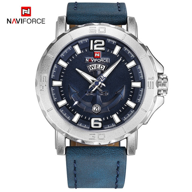 Relógio Naviforce Âncora, Relógio Naviforce, Relógio Naviforce Sport, Relógio Masculino, Relógio Para Presente, Relógio de Luxo, Relógio em Promoção, Promoção de Relógios, Relógio a Prova D'água, Relógio a Prova de Água, Relógio de Marca, Relógio com Pulseira de Couro, Relógio de Pulso, Relógio Para Homens, Relógio Naviforce Âncora Loja Invictus Acessórios.