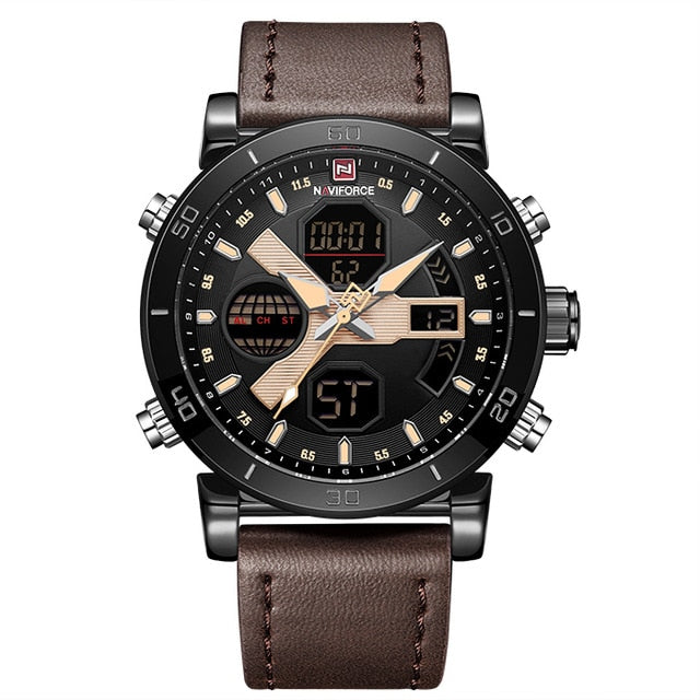 Relógio Naviforce Elegance, Relógio Naviforce, Relógio Naviforce Sport, Relógio Masculino, Relógio Para Presente, Relógio de Luxo, Relógio em Promoção, Promoção de Relógios, Relógio a Prova D'água, Relógio a Prova de Água, Relógio de Marca, Relógio com Pulseira de Couro, Relógio de Pulso, Relógio Para Homens, Relógio Naviforce Elegance Loja Invictus Acessórios.