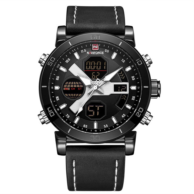 Relógio Naviforce Elegance, Relógio Naviforce, Relógio Naviforce Sport, Relógio Masculino, Relógio Para Presente, Relógio de Luxo, Relógio em Promoção, Promoção de Relógios, Relógio a Prova D'água, Relógio a Prova de Água, Relógio de Marca, Relógio com Pulseira de Couro, Relógio de Pulso, Relógio Para Homens, Relógio Naviforce Elegance Loja Invictus Acessórios.