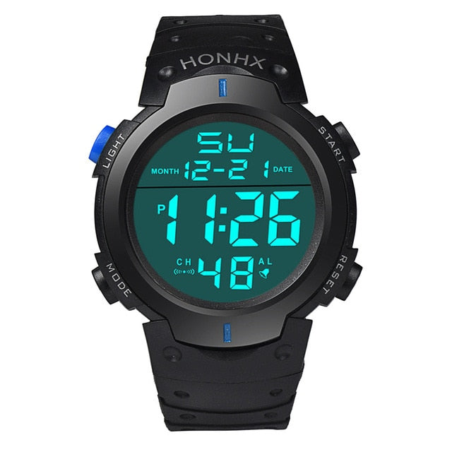 Relógio Sport Atual, Relógio Pulseira de Borracha, Relógios de Pulso Digital, Resistência a Água, Calendário Completo, Resistente a Choques, Relógio com Cronômetro, Relógio com Display de LED, Relógio com Data Automática, Relógio com Luz Negra, Relógio com Cronógrafo, Relógio com Alarme, Relógio na Promoção, Relógio Sport Atual Loja Invictus Acessórios.