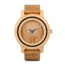 Relógio Amaderado Wons Store Castanho VII 