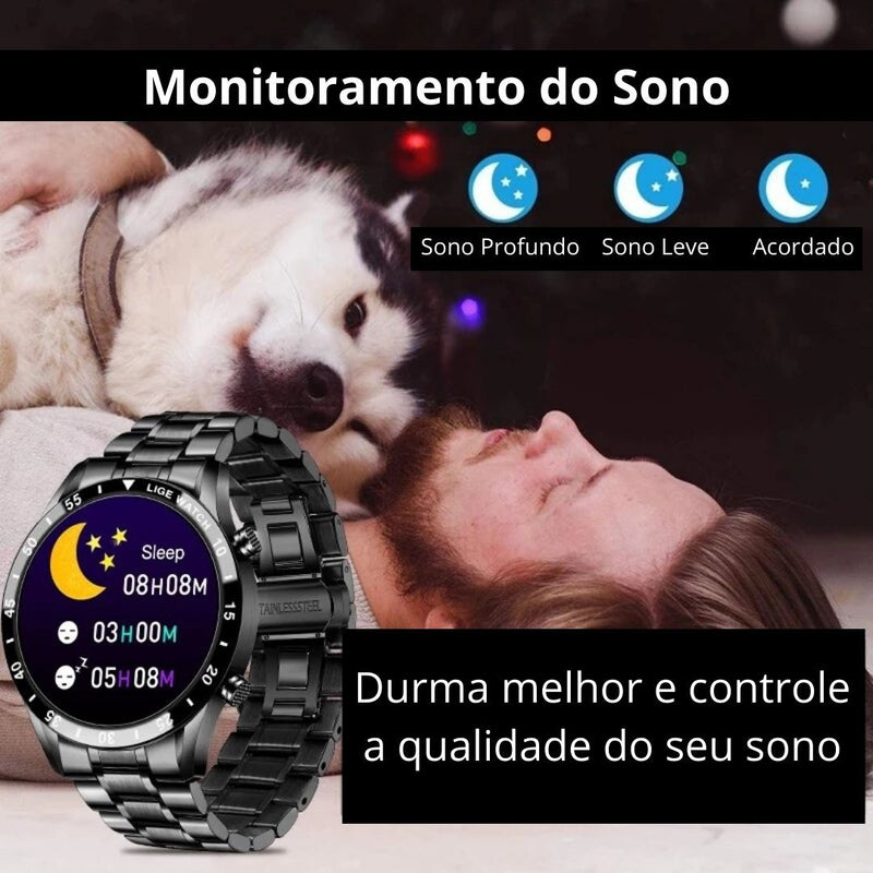 Smartwatch de Luxo - Modern Iron Relógios de pulso Wons Store 