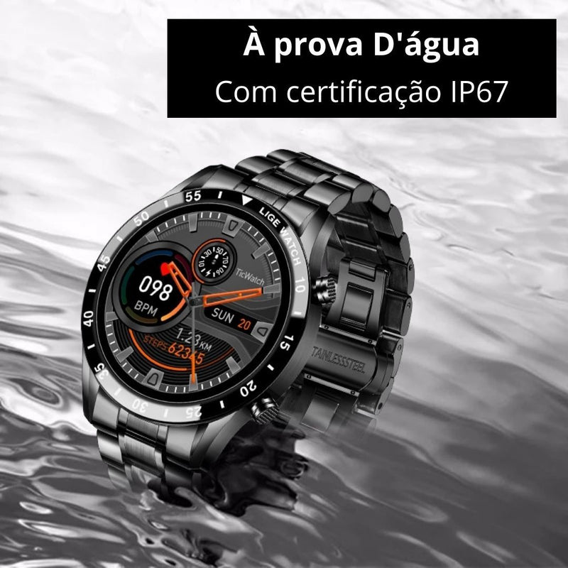 Smartwatch de Luxo - Modern Iron Relógios de pulso Wons Store 