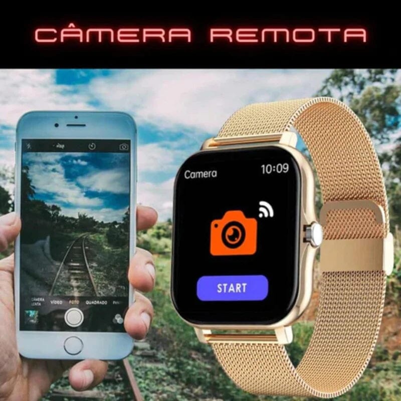 Relógio Inteligente Smartwatch Touch P80 - Cem Tecnologias