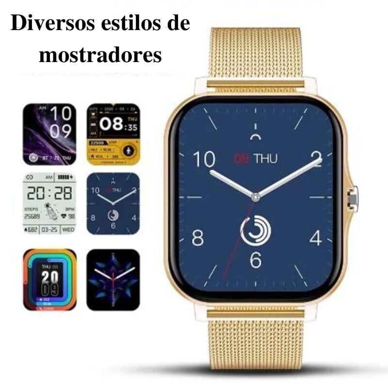 SmartWatch Multifuncional Pro + 4 Pulseiras de Brinde / Oferta Válida só Hoje