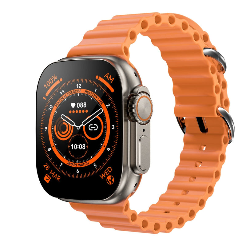 Smartwatch - Serie 8 Ultra - IOS e Android Wons Store Laranja 