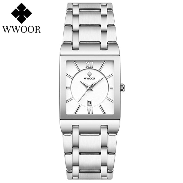 WWOOR Premium Wons Store Prata e Branco 